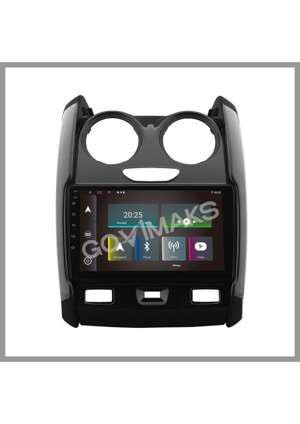 GOVİMAKS DACIA DUSTER 2014-2017 UYUMLU 2 GB RAM 32 GB HAFIZA ANDROID MULTIMEDIA TEYP