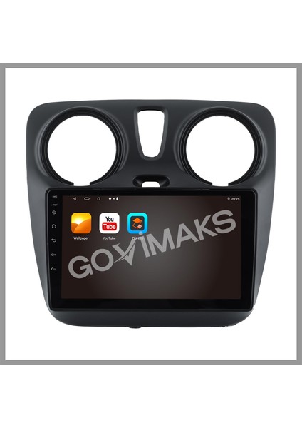 GOVİMAKS DACIA DOKKER 2013-2021 UYUMLU 2 GB RAM 32 GB HAFIZA ANDROID MULTIMEDIA TEYP