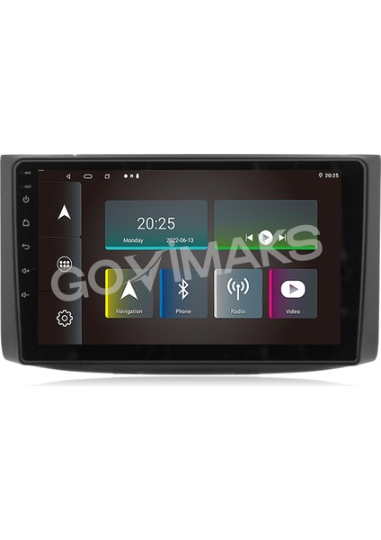 GOVİMAKS CITROEN JUMPER 2008-2023 UYUMLU 2 GB RAM 32 GB HAFIZA ANDROID MULTIMEDIA TEYP