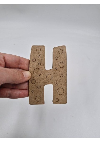 1 Adet Ahşap H Harfi Boyama Okul Dıy Etkinlik Aktivite Sanat 10 cm fiyatları