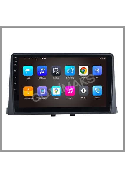 GOVİMAKS CİTROEN BERLİNGO 2019-2021 UYUMLU 4 GB RAM 64 GB HAFIZA ANDROİD MULTIMEDIA TEYP