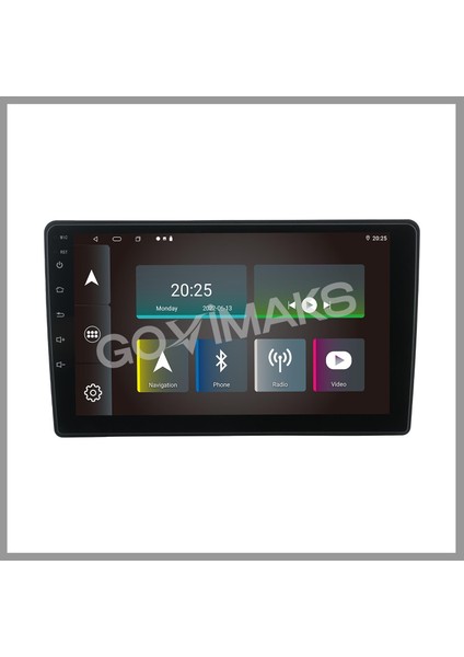 GOVİMAKS CİTROEN BERLİNGO 2011-2018 UYUMLU 8 GB RAM 128 GB HAFIZA ANDROİD MULTIMEDIA TEYP