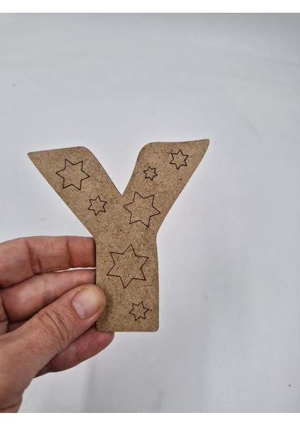 1 Adet Ahşap Y Harfi Boyama Okul Dıy Etkinlik Aktivite Sanat 10 cm fiyatları