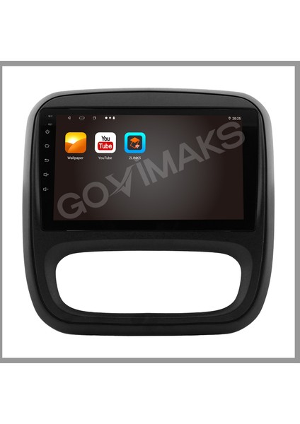 GOVİMAKS RENAULT TRAFIC 2015-2021 UYUMLU 6 GB RAM 128 GB HAFIZA ANDROID MULTIMEDIA TEYP