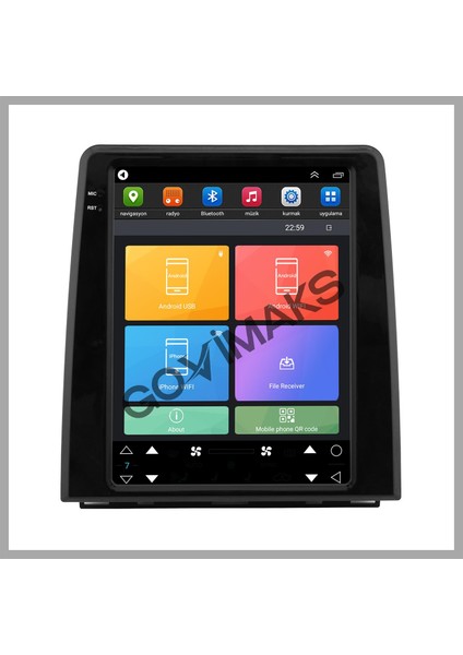 GOVİMAKS RENAULT CLIO UYUMLU 5 TESLA 2020-2023 2 GB RAM 32 GB HAFIZA ANDROID MULTIMEDIA TEYP