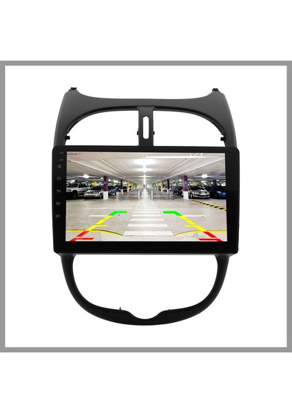 GOVİMAKS PEUGEOT 206 2002-2010 UYUMLU 2 GB RAM 32 GB HAFIZA ANDROID MULTIMEDIA TEYP
