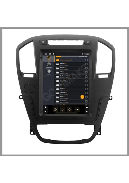 GOVİMAKS OPEL INSIGNIA 2009-2012 UYUMLU TESLA 4 GB RAM 64 GB HAFIZA ANDROID MULTIMEDIA TEYP