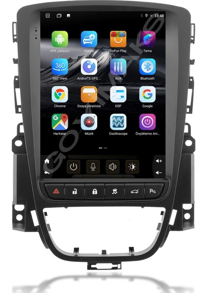 GOVİMAKS OPEL ASTRA J 2009-2016 UYUMLU TESLA 4 GB RAM 64 GB HAFIZA ANDROID MULTIMEDIA TEYP