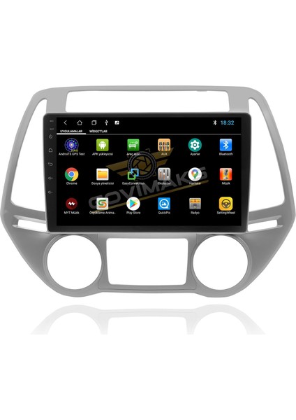 HYUNDAİ İ20 2009-2014 UYUMLU 8 GB RAM 128 GB HAFIZA ANDROID MULTIMEDIA TEYP fiyatları