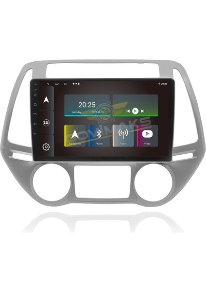 HYUNDAİ İ20 2009-2014 UYUMLU 8 GB RAM 128 GB HAFIZA ANDROID MULTIMEDIA TEYP