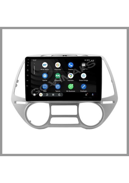 HYUNDAİ İ20 2009-2014 UYUMLU 8 GB RAM 128 GB HAFIZA ANDROID MULTIMEDIA TEYP fiyatları