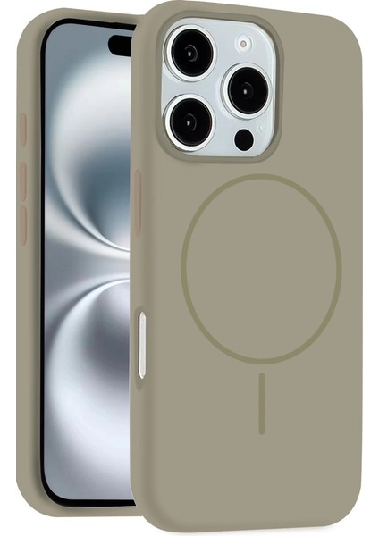 Joko Iphone 16 Pro Max Kılıf Jully Magsafe Kapak - Çöl Titanyum