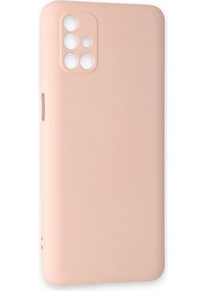 Samsung Galaxy M31S Kılıf Nano Içi Kadife Silikon - Pudra fiyatları