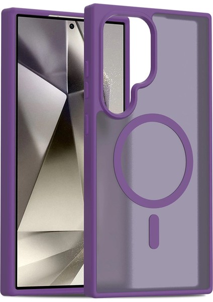 Joko Samsung Galaxy S24 Ultra Jota Magsafe Kapak - Derin Mor