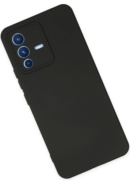 Vivo V23 5g Kılıf Nano Içi Kadife Silikon - Siyah fiyatları