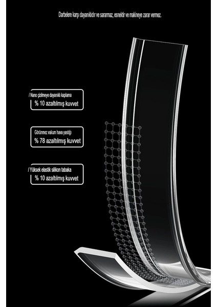 Iphone 14 Pro Max Kılıf Tron Şeffaf Magsafe Kapak - Mavi