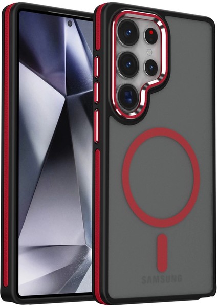 Joko Samsung Galaxy S25 Ultra Winner Magsafe Kapak - Kırmızı