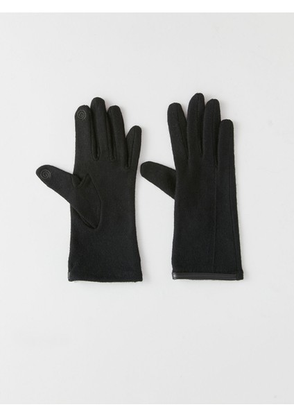 Yeni Sezon Nakışlı Kadın Kaşe Eldiven