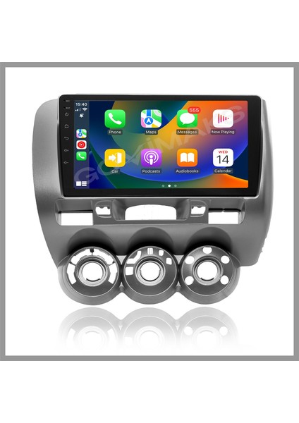 HONDA JAZZ CİTY 2002-2008 UYUMLU ANALOG KLİMA 4 GB RAM 64 GB HAFIZA ANDROID MULTIMEDIA TEYP