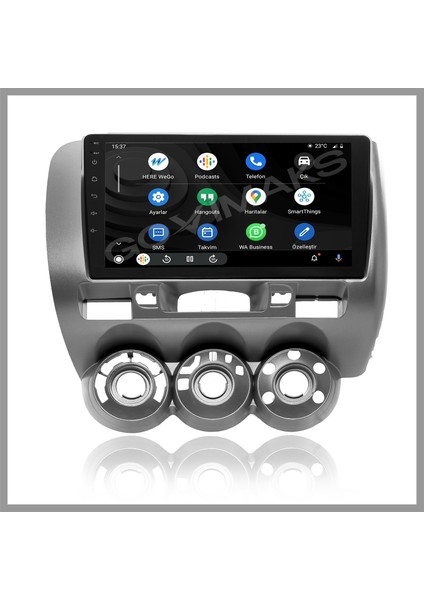 HONDA JAZZ CİTY 2002-2008 UYUMLU ANALOG KLİMA 4 GB RAM 64 GB HAFIZA ANDROID MULTIMEDIA TEYP fiyatları