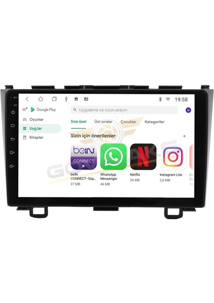 HONDA CRV 2007-2012 UYUMLU 2 GB RAM 32 GB HAFIZA ANDROID MULTIMEDIA TEYP indirimleri