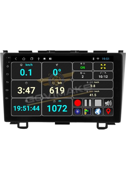 HONDA CRV 2007-2012 UYUMLU 2 GB RAM 32 GB HAFIZA ANDROID MULTIMEDIA TEYP