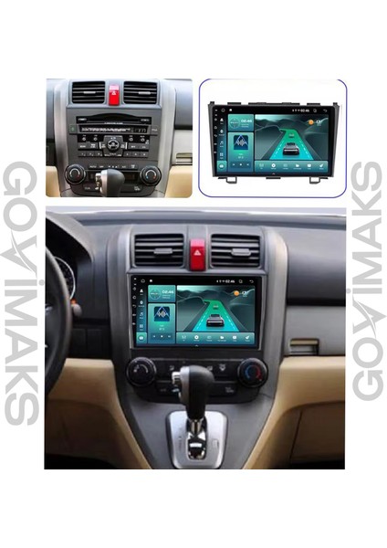 HONDA CRV 2007-2012 UYUMLU 8 GB RAM 128 GB HAFIZA ANDROID MULTIMEDIA TEYP