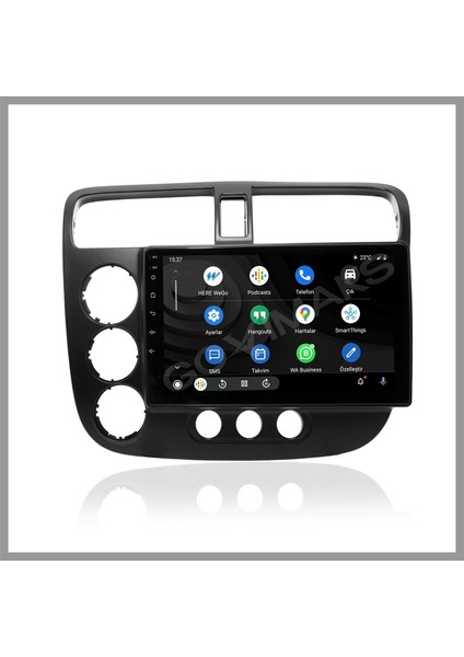 HONDA CİVİC VTEC 2 2001-2006 UYUMLU 4 GB RAM 64 GB HAFIZA ANDROID MULTIMEDIA TEYP fiyatları