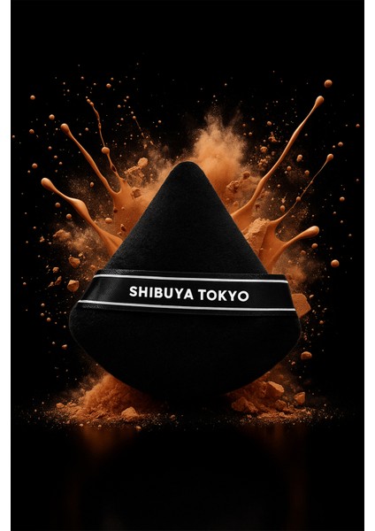 Üçgen Pudra Pufu ve Makyaj Süngeri 3’lü Set Kumaş Kese modelleri