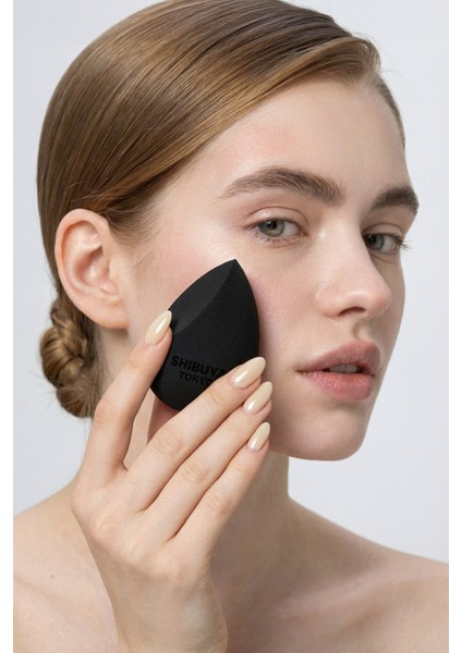 Üçgen Pudra Pufu ve Makyaj Süngeri 3’lü Set Kumaş Kese indirimleri