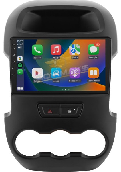 GOVİMAKS FORD RANGER 2011-2015 UYUMLU 2 GB RAM 32 GB HAFIZA ANDROID MULTIMEDIA TEYP
