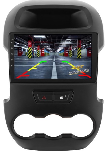 GOVİMAKS FORD RANGER 2011-2015 UYUMLU 2 GB RAM 32 GB HAFIZA ANDROID MULTIMEDIA TEYP