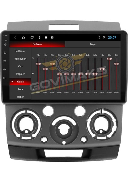 FORD RANGER 2006-2010 UYUMLU 2 GB RAM 32 GB HAFIZA ANDROID MULTIMEDIA TEYP