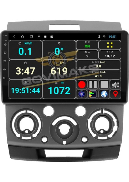 FORD RANGER 2006-2010 UYUMLU 2 GB RAM 32 GB HAFIZA ANDROID MULTIMEDIA TEYP