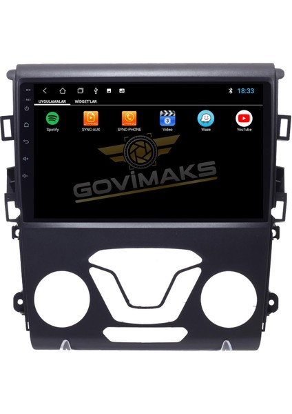 MONDEO 2014-2020 UYUMLU 8 GB RAM 128 GB HAFIZA ANDROID MULTIMEDIA TEYP