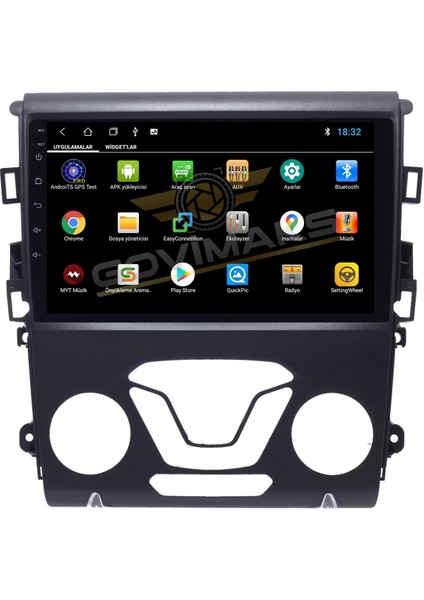 FORD MONDEO 2014-2020 UYUMLU 4 GB RAM 64 GB HAFIZA ANDROID MULTIMEDIA TEYP modelleri