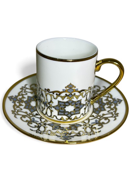 Porselen Fincan Takımı 6lı 90 cc (RSY-105)