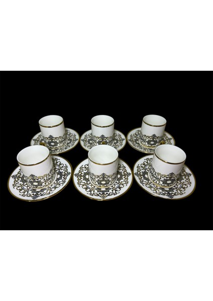 Porselen Fincan Takımı 6lı 90 cc (RSY-105) fırsatları