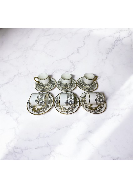 Porselen Fincan Takımı 6lı 90 cc (RSY-105) indirimleri