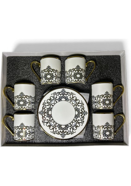 Porselen Fincan Takımı 6lı 90 cc (RSY-105)