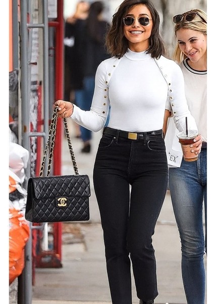 Kadın Bisiklet Yaka Kolları Çıtçıtlı Kaşkorse Kumaş Bluz