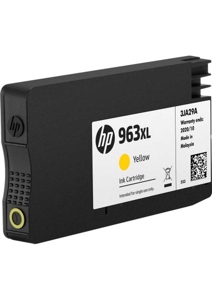 963XL-3JA29AE Sarı Yüksek Kapasiteli Orijinal Kartuş fiyatları