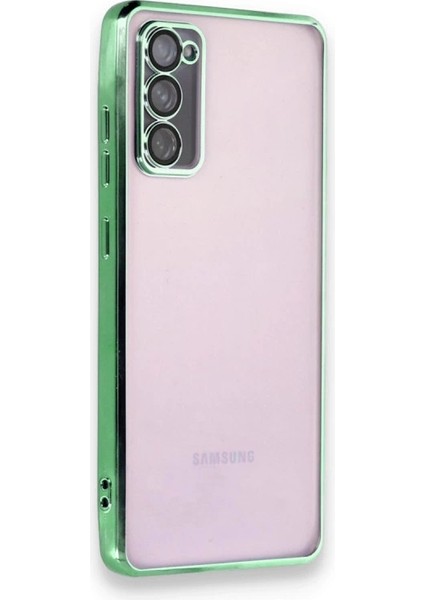 Samsung Galaxy S20 Fe Kılıf Razer Lensli Silikon - Yeşil