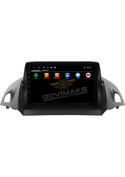 FORD KUGA 2013 2018 UYUMLU 2 GB RAM 32 GB HAFIZA ANDROID MULTIMEDIA TEYP