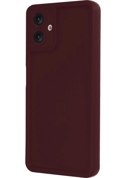 Samsung Galaxy A06 Kılıf Viera Silikon - Bordo