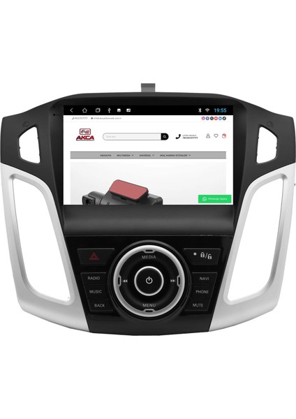 FORD FOCUS 3 /3.5 /4 2012-2018 UYUMLU 6 GB RAM 128 GB HAFIZA ANDROID MULTIMEDIA TEYP