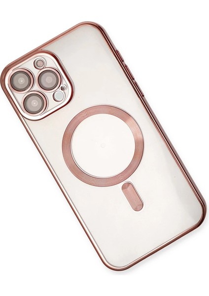 Iphone 15 Pro Kılıf Kross Magneticsafe Kapak - Rose modelleri