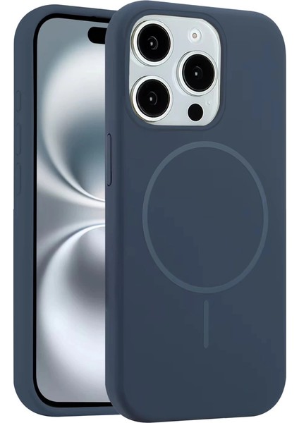 Joko Iphone 15 Pro Max Kılıf Jully Magsafe Kapak - Lacivert