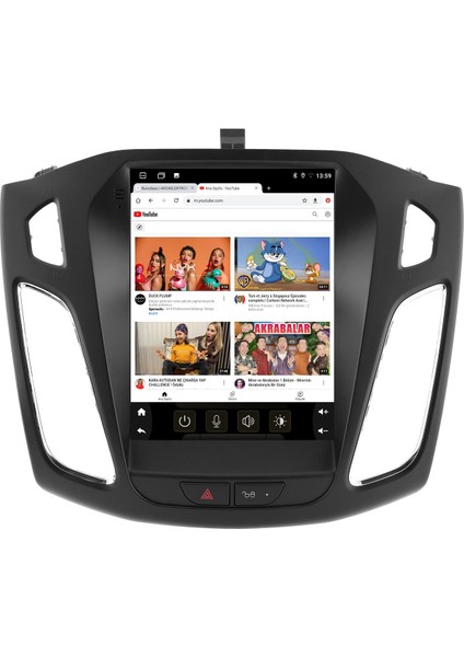 FORD FOCUS 3-4 2012-2018 UYUMLU TESLA 4 GB RAM 64 GB HAFIZA ANDROID MULTIMEDIA TEYP modelleri