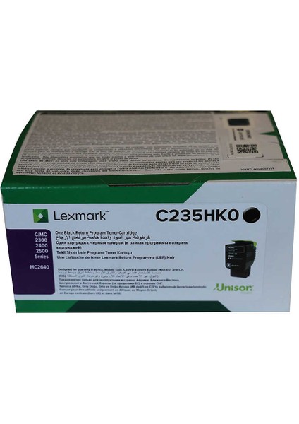C2425-C235HK0 Siyah Yüksek Kapasiteli Orijinal Toner fiyatları